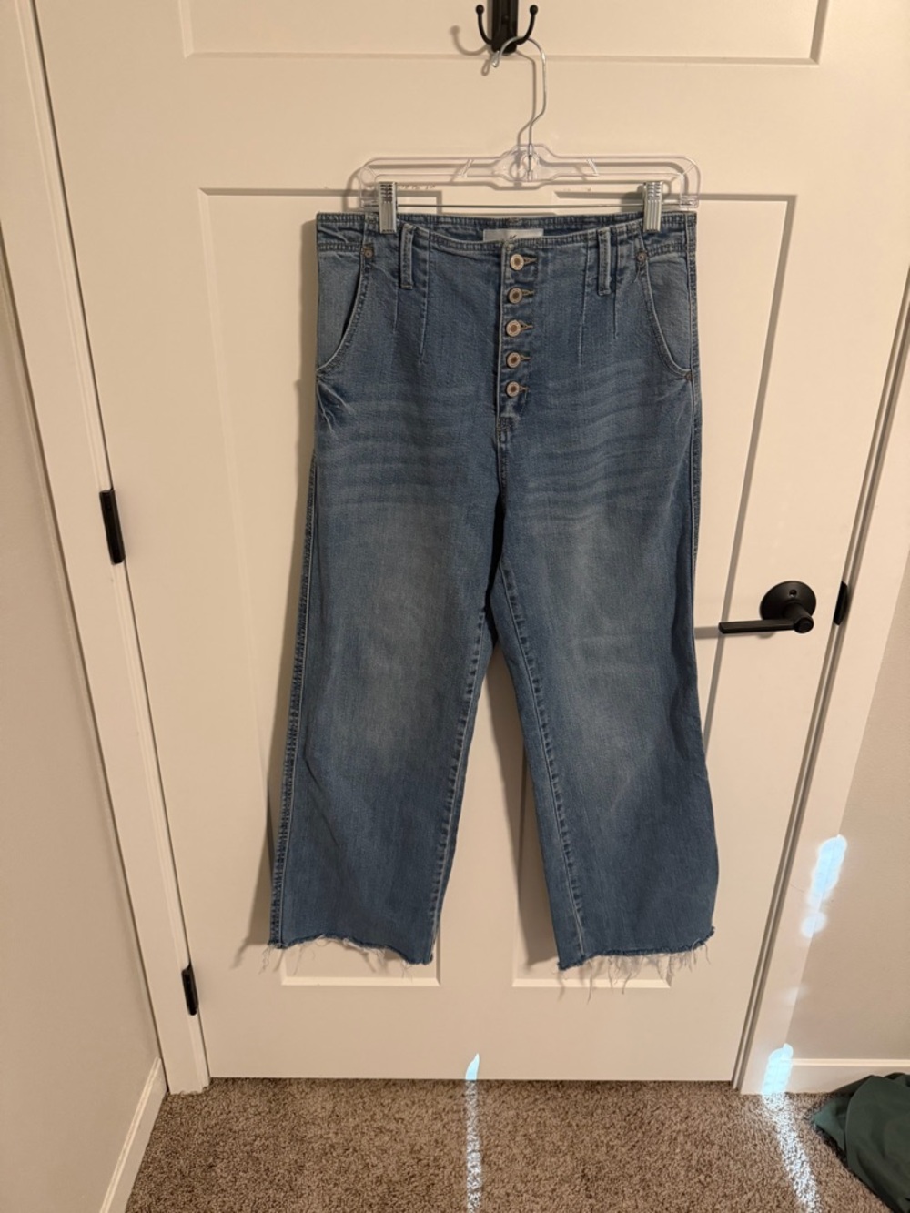 KanCan Light Blue Boot Cut Jeans with Button Fly